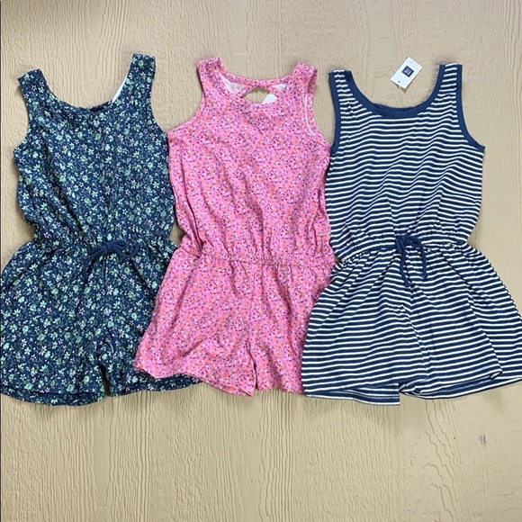 GAP Other - NWT Gap Kids Girls #16 Lot of 3 Rompers